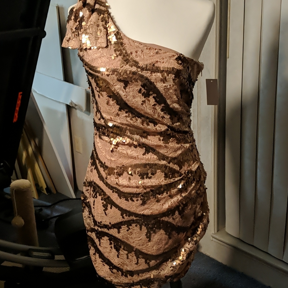 Cocktail sequin dress, size 9 never worn